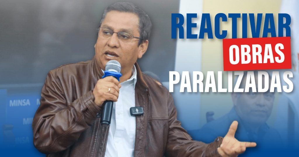 Reactivar obras paralizadas en salud